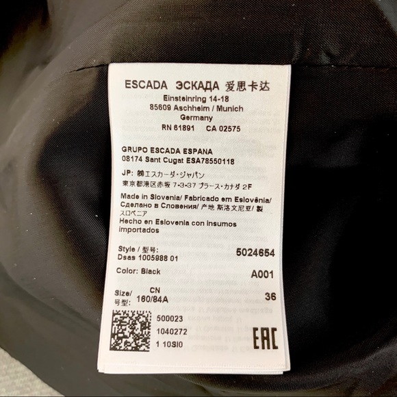 Escada Colorblock Dress - Picture 7 of 8